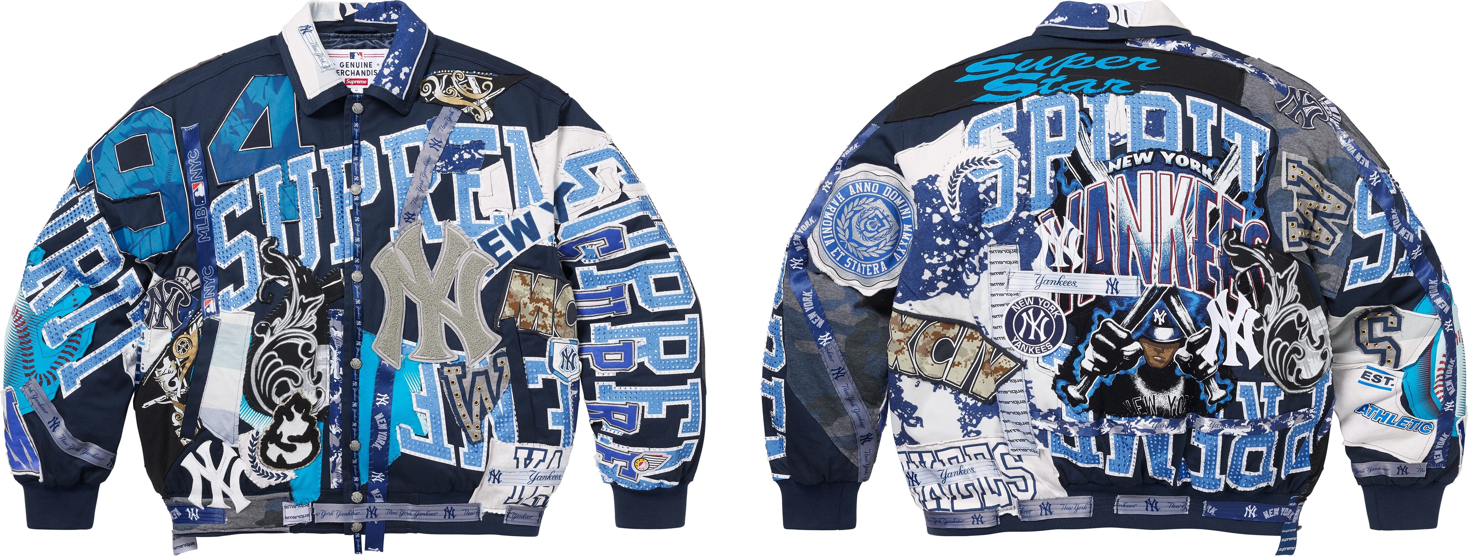 Supreme®/Jeff Hamilton New York Yankees™  Varsity Jacket
